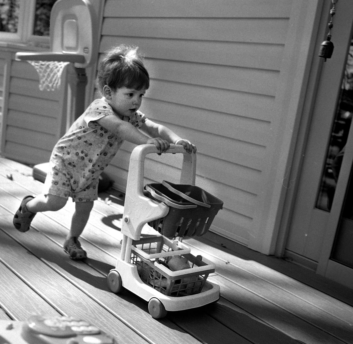 Practicing for Guy’s Grocery Games.