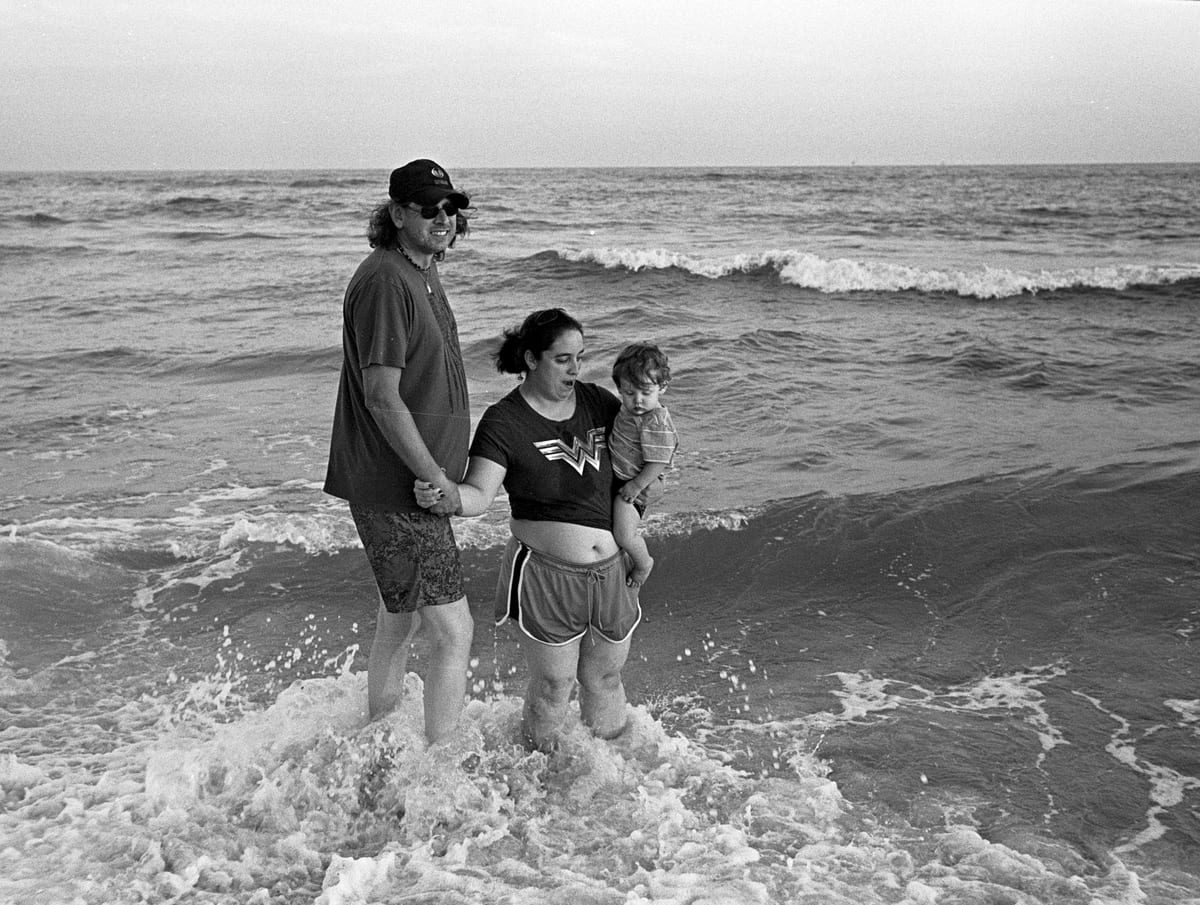 Katie, Ben, Christian in waves 1
